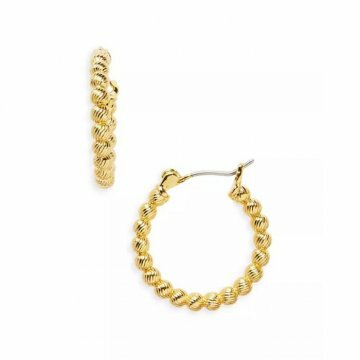 Twist Hoop Earrings