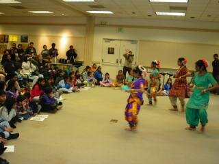 Asian Indian American Bharatnatyam Dance